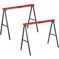Sawhorse set foldable 100 kg capacity von NORTHIX