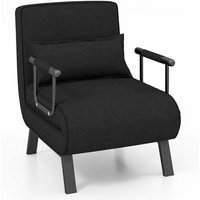 Schlafsessel mit bettfunktion klappsofa schlafsofa mit verstellbarer ruckenlehne abnehmbarem kissen schwarz Schlafsessel mit bettfunktion klappsofa schlafsofa mit verstellbarer ruckenlehne abnehmbarem kissen schwarz von NORTHIX