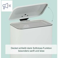 Schmaler badezimmer mulleimer 5l - soft close fupedal Schmaler badezimmer mulleimer 5l - soft close fupedal von NORTHIX