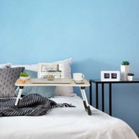 Schoschreibtisch mit holzeffekt faltbares betttablett mit halterungen von NORTHIX