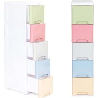 Schrankorganisator mit 5 ausziehbaren schubladenbeinen mit rollen von NORTHIX