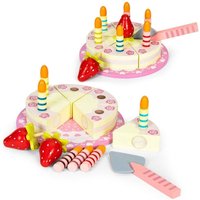 Set holzklettkuchen obstkerzen fur kinder 16 elemente Set holzklettkuchen obstkerzen fur kinder 16 elemente von NORTHIX