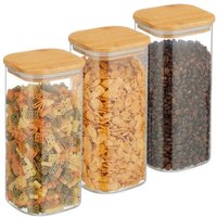 Set of 3 storage jars with lids 1500 ml von NORTHIX