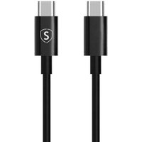 Sign schnellladekabel usb c auf usb c 60 w 3 a pd 025 m - schwarz von NORTHIX