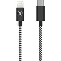 Sign skin usb c auf lightning kabel 24 a 025 m - schwarzwei Sign skin usb c auf lightning kabel 24 a 025 m - schwarzwei von NORTHIX