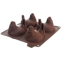 Silikon-Backform für Kekse und Pralinen, braunes Huhn SILLINIE ORION 151782 von NORTHIX