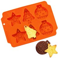 Silikon-Backform für Plätzchen, orange, Weihnachten SILLINIE ORION 151768 Silikon-Backform für Plätzchen, orange, Weihnachten SILLINIE ORION 151768 von NORTHIX