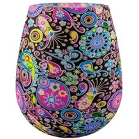 Silikon-Trinkglas mit Muster - Blumen Silikon-Trinkglas mit Muster - Blumen von NORTHIX