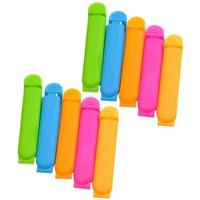 Taschenklammern - 10 stuck - verschiedene farben Taschenklammern - 10 stuck - verschiedene farben von NORTHIX