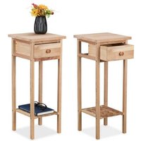 Telefontisch aus holz 2er pack Telefontisch aus holz 2er pack von NORTHIX