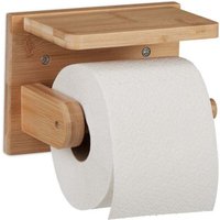 Toilettenpapierhalter aus bambus mit ablage 88309333 88309333 88309333 88309333 88309333 von NORTHIX
