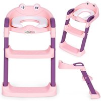 Toilettensitz fur kinder mit stufen und leiter rosa ecotoys Toilettensitz fur kinder mit stufen und leiter rosa ecotoys von NORTHIX