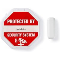 Tür-/Fensteralarm Magnetischer Sensor Batteriebetrieben 2x CR2032 85 dB Weiß von NORTHIX