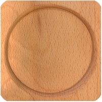 Untersetzer helles holz - quadratisch - nr 3 von NORTHIX