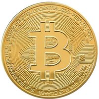 Vergoldeter BitCoin von NORTHIX
