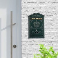 Vintage letterbox with lock - nostalgic post box Vintage letterbox with lock - nostalgic post box von NORTHIX