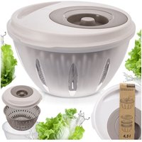 Wäscheschleuder für Salat, Gemüse, Obst, manuell, beige, Luftentfeuchter ELA ORION 112839 von NORTHIX