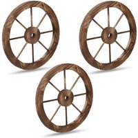Wagenrader aus holz - 3er set 88311816 von NORTHIX