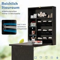 Wandmontierter klappschreibtisch mit stauraum platzsparendes design Wandmontierter klappschreibtisch mit stauraum platzsparendes design von NORTHIX