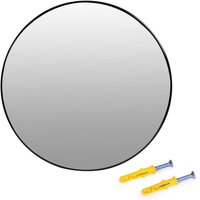 Wandspiegel 60 cm hangend moderner aluminiumrahmen schwarz modernhome Wandspiegel 60 cm hangend moderner aluminiumrahmen schwarz modernhome von NORTHIX