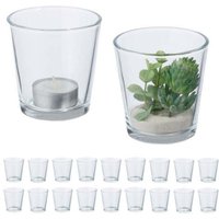 Warmekerzenglas set 20 tlg Warmekerzenglas set 20 tlg von NORTHIX