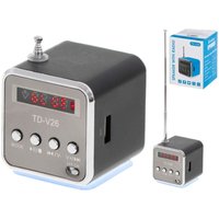 Wiederaufladbarer tragbarer radio bluetooth lcd lautsprecher td v26 Wiederaufladbarer tragbarer radio bluetooth lcd lautsprecher td v26 von NORTHIX