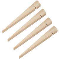Zelthering 30cm holz 4 stuck im polybeutel von NORTHIX