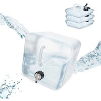 Northix - Zusammenklappbarer wasserbehalter mit 4 behaltern von NORTHIX