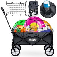 Zusammenklappbarer transportwagen mit netz 80 l fassungsvermogen Zusammenklappbarer transportwagen mit netz 80 l fassungsvermogen von NORTHIX