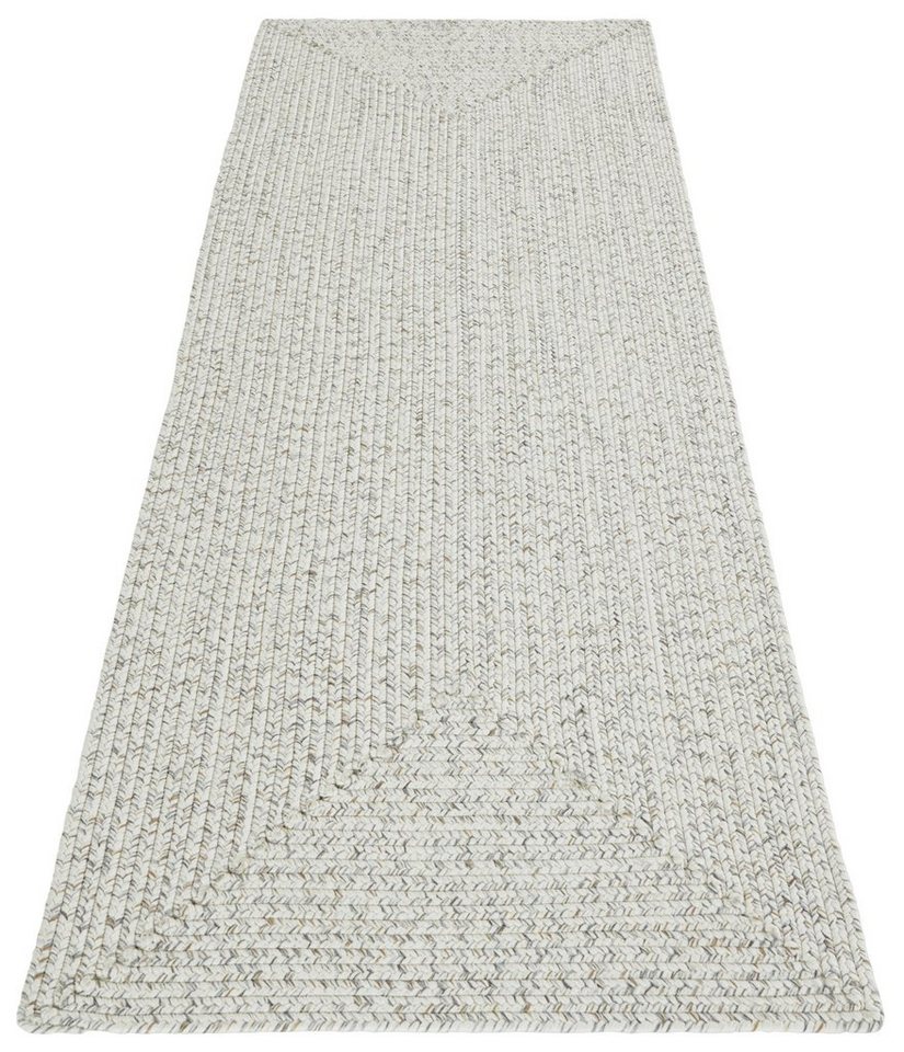 Läufer Trenzado, NORTHRUGS, rechteckig, Höhe: 10 mm, In- & Outdoor, Handmade-Look, Gewebt, Wetterfest, Balkon, Wohnzimmer von NORTHRUGS