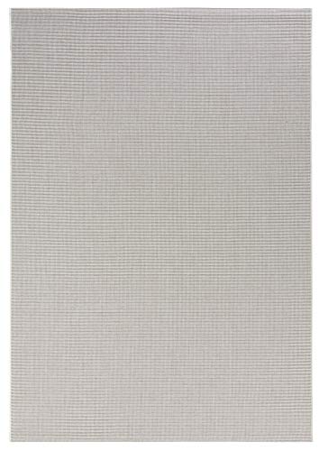 NORTHRUGS In- und Outdoor Teppich Match 160x230cm - Wetterfest Modern Plain Allover Unifarben Design Läufer für Balkon Terrasse Garten Wintergarten Wohnzimmerteppich Wasserfest in Creme von NORTHRUGS