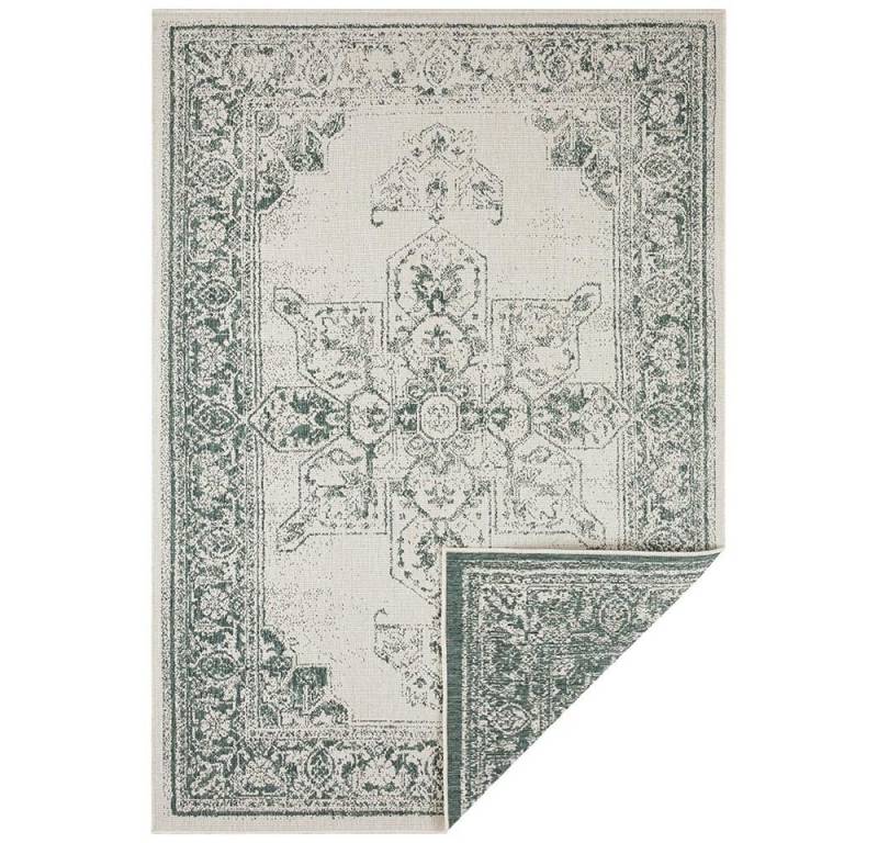 NORTHRUGS Teppich In- & Outdoor Wendeteppich Borbon Grün, rechteckig, Höhe: 5 mm von NORTHRUGS