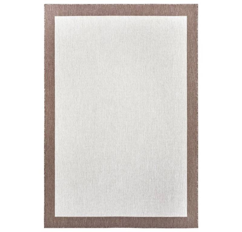 NORTHRUGS Teppich In- & Outdoor Wendeteppich Panama Creme Beige, rechteckig, Höhe: 5 mm von NORTHRUGS