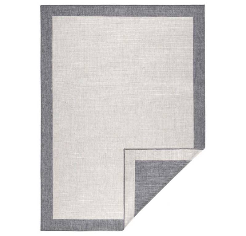 NORTHRUGS Teppich In- & Outdoor Wendeteppich Panama Creme Grau, rechteckig, Höhe: 5 mm von NORTHRUGS