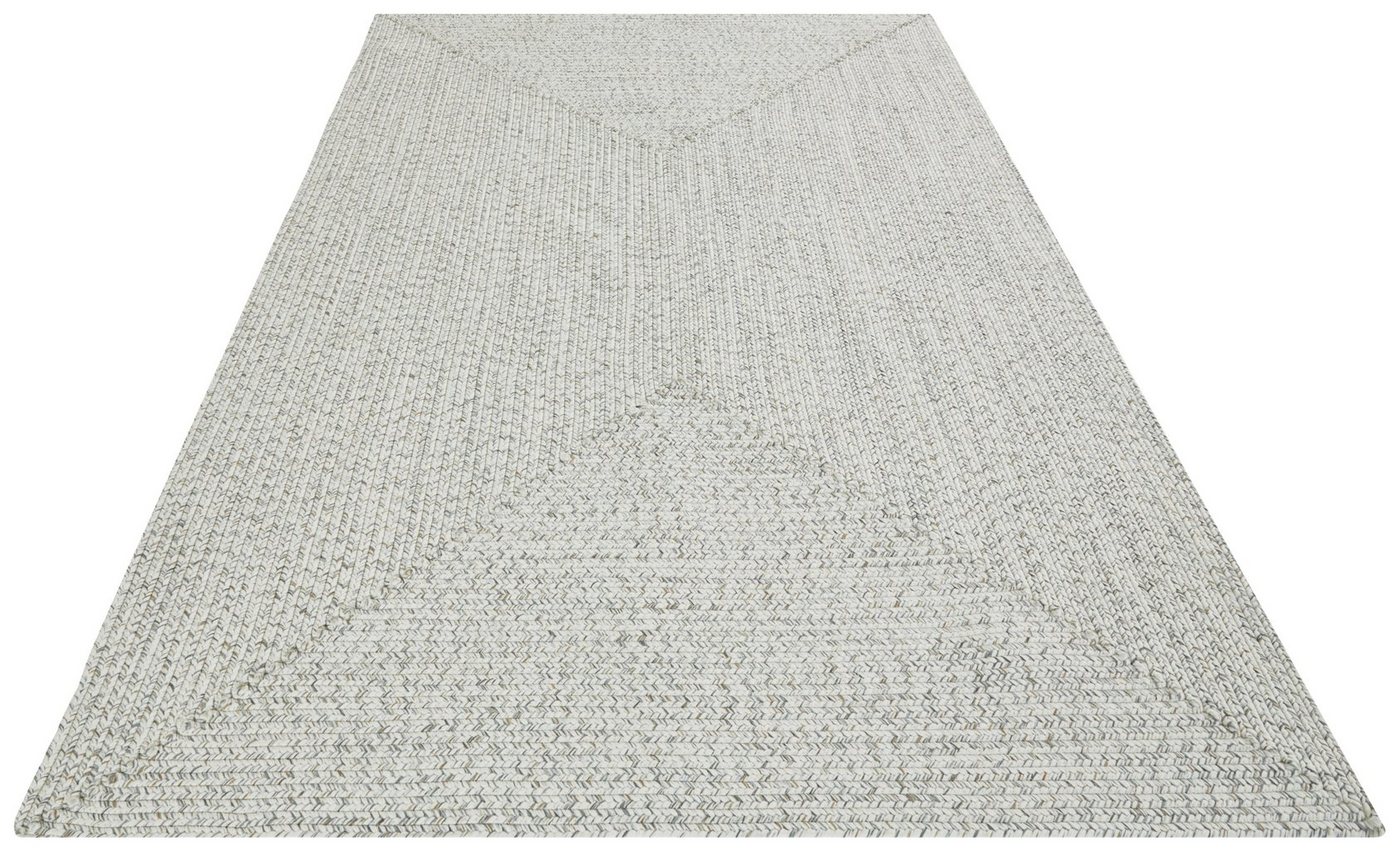 Teppich Trenzado, NORTHRUGS, rechteckig, Höhe: 10 mm, In- & Outdoor, Handmade-Look, Gewebt, Wetterfest, Balkon, Wohnzimmer von NORTHRUGS