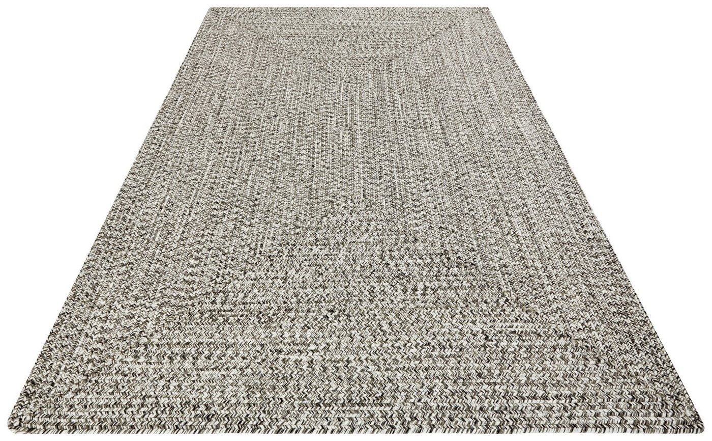 Teppich Trenzado, NORTHRUGS, rechteckig, Höhe: 10 mm, In- & Outdoor, Handmade-Look, Gewebt, Wetterfest, Balkon, Wohnzimmer von NORTHRUGS