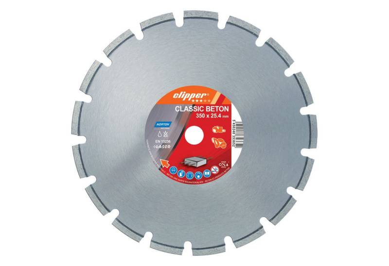 NORTON CLIPPER Trennscheibe, Ø 300 mm, Diamanttrennscheibe CLA Beton 28100 300 x 20 mm NORTON CLIPPER Trennscheibe, Ø 300 mm, Diamanttrennscheibe CLA Beton 28100 300 x 20 mm von NORTON CLIPPER