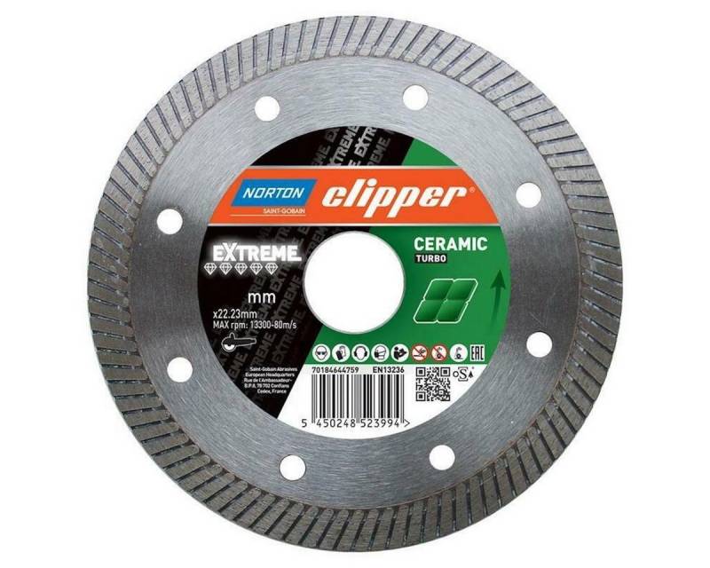 NORTON CLIPPER Diamanttrennscheibe Extreme Ceramic Turbo- 250 x 25,4 mm Super Gres XT von NORTON CLIPPER