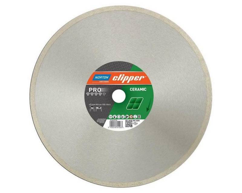 NORTON CLIPPER Diamanttrennscheibe Norton Clipper Pro Ceramic 200 x 30 mm 70184625094 von NORTON CLIPPER