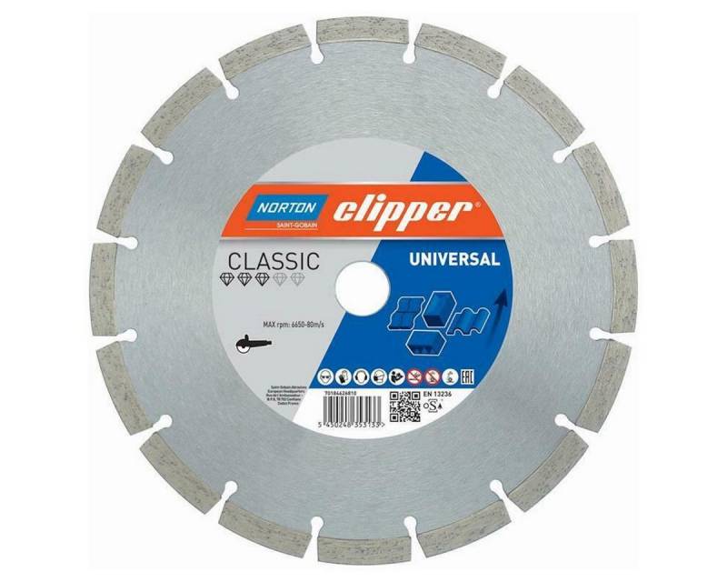 NORTON CLIPPER Diamanttrennscheibe Trennscheibe Universal 125x22, mm 70184626807 von NORTON CLIPPER