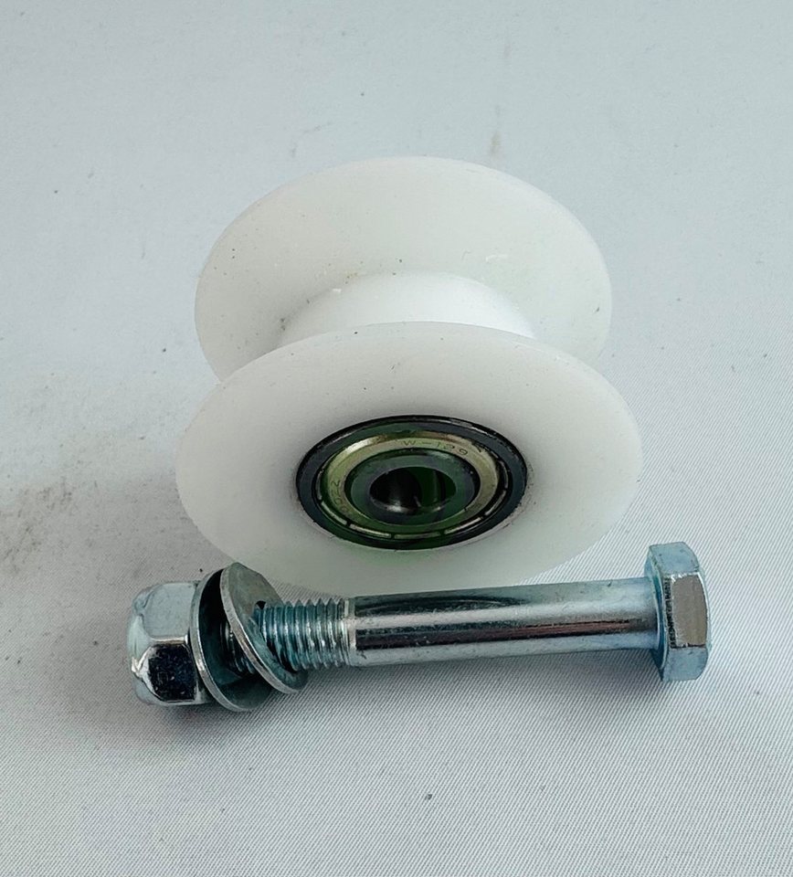 NORTON CLIPPER Umlenkrolle NORTON CLIPPER Laufrolle JUMBO 651, 310488821, (Rolle mit Achse), für JUMBO 651 von NORTON CLIPPER