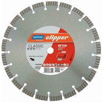 Clipper Diamanttrennscheibe Classic Beton Turbo - 350x25,4 mm - Norton von Norton