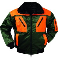 Norway Protection - Forstpilotenjacke Gr.M grün/orange 70%Polyacryl/30%Polyester Webpelzfutter von NORWAY PROTECTION
