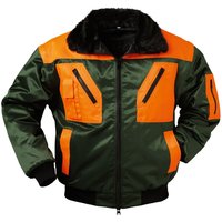 Norway - rotdorn Waldarbeiter Pilot-Jacke Grün/Orange, Gr.XXL von NORWAY