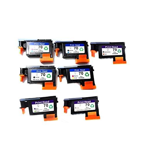 Druckerzubehör Hotsell 70 Druckkopf C9404A C9405A C9406A C9407A C9408A C9409A C9410A Druckkopf Kompatibel mit 70 Designjet Z5200 Z5400 Z2100 Z3100 Z3200 (Color : C9404A) (Color : C9406A) von NOTRYA