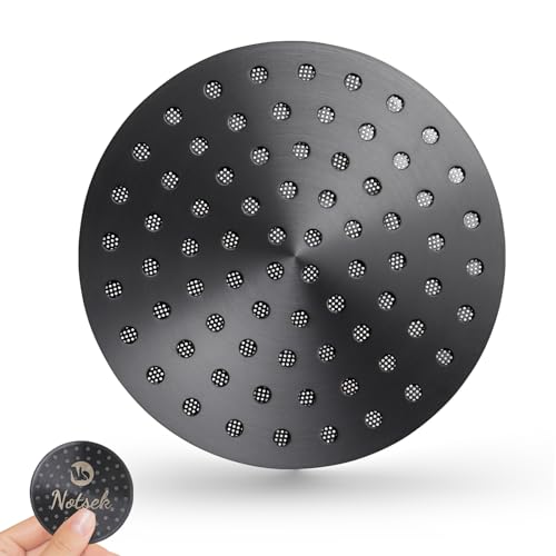 NOTSEK Puck Screen 54mm, 0,8mm Dicke Espresso Sieb mit Titanbeschichtung, 304 Edelstahl Kaffee Siebträger sieb für 54mm Siebträger Filterkorb (Schwarz) von NOTSEK