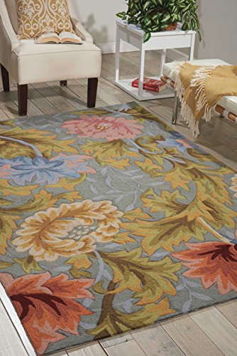 Rugs Direct Nourison FA22 Fantasy-Teppich, 1,68 x 1,07 m, Grün von NOURISON