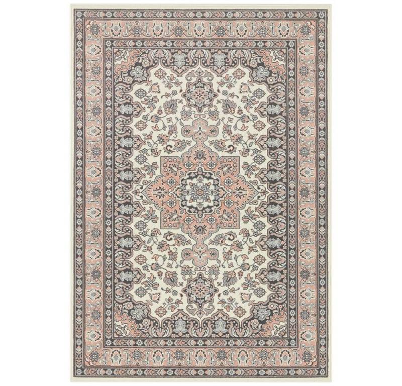 NOURISTAN Teppich Orientalischer Kurzflor Teppich Parun Täbriz Creme Rosa, rechteckig, Höhe: 9 mm NOURISTAN Teppich Orientalischer Kurzflor Teppich Parun Täbriz Creme Rosa, rechteckig, Höhe: 9 mm von NOURISTAN