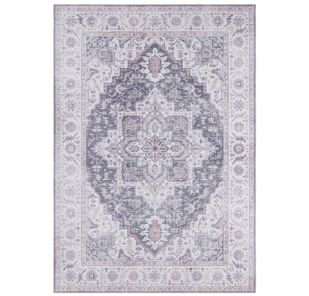 NOURISTAN Teppich Vintage Teppich Anthea Mauve rosa, rechteckig, Höhe: 5 mm NOURISTAN Teppich Vintage Teppich Anthea Mauve rosa, rechteckig, Höhe: 5 mm von NOURISTAN