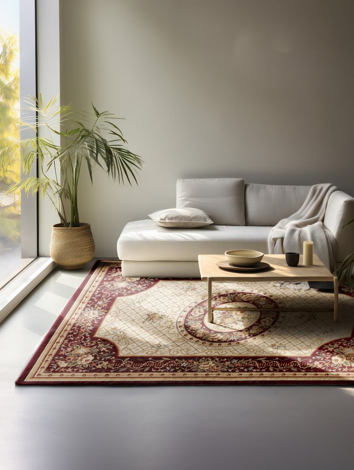 NORTHRUGS Teppich Adraskan, rechteckig, Höhe: 8 mm, Orient Optik, Läufer, strapazierfähig, pflegeleicht, robust von NORTHRUGS